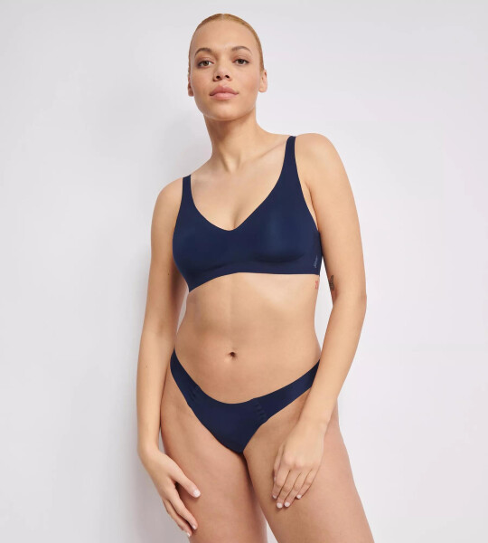 SLOGGI ZERO FEEL - Mäkká podprsenka: neviditeľná druhá koža Sloggi NAVY BLUE L2