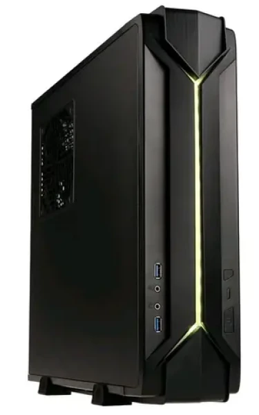 SilverStone RVZ03B Raven čierna / Mini-ITX / 2x USB 3.0 / bez zdroja (SST-RVZ03B)