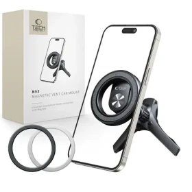 Tech-Protect N53 čierna / Držiak do auta / Do ventilačnej mriežky / MagSafe