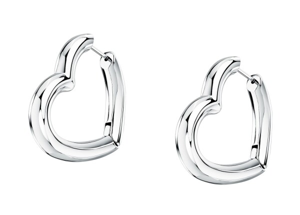 Morellato Oceľové srdiečkové náušnice Creole SAUP28