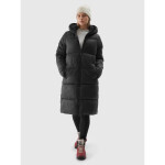 Dámska dlhá bunda W 4FWAW24TDJAF475-20S čierna - 4F XL