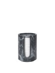Ferm Living Zásobník na vatové tampóniky Mist Charcoal