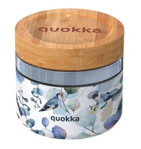 Quokka Deli Food Jar 820 ml Blue Nature / Nádoba na jedlo / sklo (8412497401307)