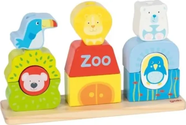 GOKI Skladačka Zvieratká v ZOO