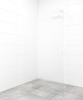 Sprchová zástena Walk-in 110 cm SAT vo farbe profilu biela SATBWI110MSZAVB SATBWI110MSZAVB