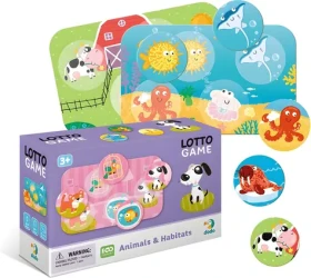DODO Lotto Zvieratká a ich obydlia