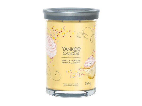 Yankee Candle Signature Vanilla Cupcake Tumbler 567g (5038581143064)