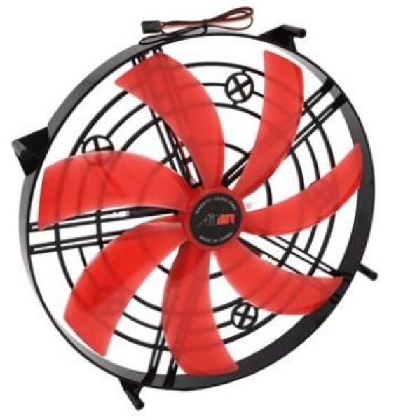 Airen FAN RedWingsGiant LED 300 ventilátor červená / 300 x 300 x 30mm (AIREN - FRWG300LEDRED)