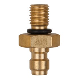 KS Tools 150.2650 Adaptérový kus M8x1,0 vonkajší závit a 1/4" hadicová prípojka s tesniacim krúžkom; 150.2650
