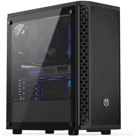 Endorfy Signum 300 Core čierna / Mid tower / ATX / 2x 120mm / 2x USB 3.0 / mesh panel / priehľadná bočnica / bez zdroja (EY2A004)