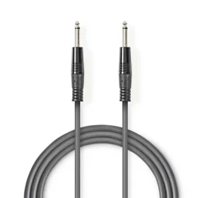 Nedis Mono audio kábel jack 6.35 mm (M) - jack 6.35 mm (M) 5.00 m (COTH23000GY50)