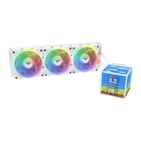 Thermaltake Minecube 360 Ultra ARGB biela / AIO vodný chladič CPU / 3x 120 mm / 2000 RPM / 30.6 dB / 57.11 CFM (CL-W482-PL12SW-A)