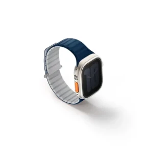 UNIQ Revix Evo Reversible Magnetic remienok pre Apple Watch 49 45 44 42 mm - ROYAL BLUE (modrá šedá) (8886463688267)