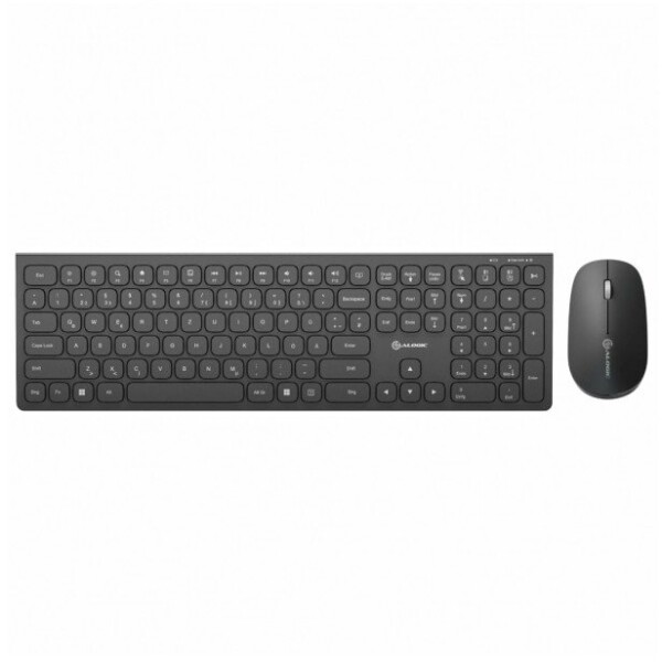 Alogic Alogic Echelon BT Wireless Mouse + Keyboard (German) Black
