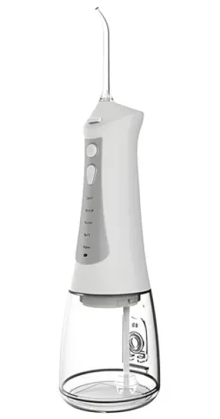 Lafe CleanPRO biela / Ústna sprcha / 5 režimov / 6 nástavcov / IPX7 / 300 ml (LAFFLO47481)