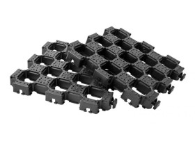 Zatrávňovacie tvárnice Guttagarden Terragrid - čierna (30,2 x 30,2 x 3,7 cm), 160 t/m²