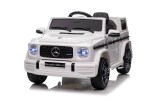 Mamido Mamido Detské elektrické autíčko Mercedes Benz G63 cabrio EVA kolesá biele