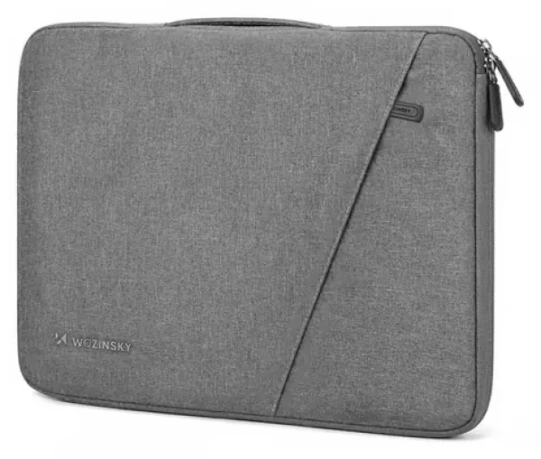 Wozinsky WTNP-14G šedá / Taška na notebook / 13-14" / výsuvná rukoväť