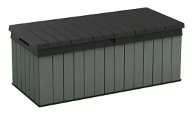 Keter Darwin 380L zelený / Záhradný úložný box / Objem 380 l (258896)