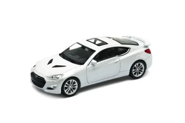 Welly Hyundai Genesis II Coupe 1:34 biela