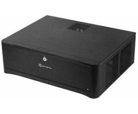 SILVERSTONE SST-GD06B Grandia / HTPC / mini-DTX, mini-ITX / SFX 300W / USB 3.0 / čierna (SST-GD06B)