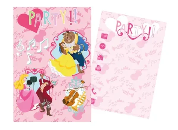 Rappa Párty pozvánky Disney Princezné