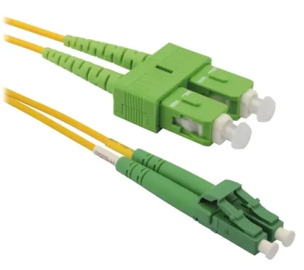 Xtendlan FO patch LC/ APC-SC/ APC /Optický patch kábel/duplex/9/125/G.652d/LS0H/10 m (FOP-LCASCA-D-10-9)