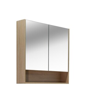 Zrkadlová skrinka Naturel Lucca 80x75 cm lamino dub LUCCA80CABD LUCCA80CABD