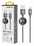 Aligator Premium Dátový kábel 2A USB-C čierna (DATKP07)