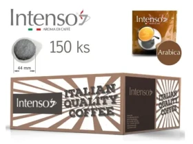 INTENSO Arabica 150 ks / Pody ESE / zmes Arabica Robusta (8022180000436)