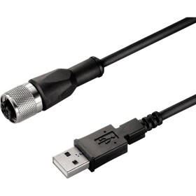 Weidmüller SAIL-M12BG-USB-3.0U dátový zástrčkový konektor pre senzory - aktory, upravený, 1288820300, piny: 4, 3.00 m, 1 ks; 1288820300
