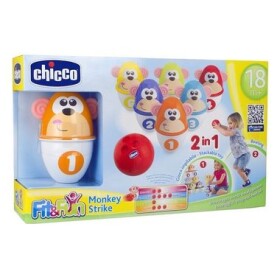 Chicco Kolky veselé opičky 6ks / od 18 mesiacov (8003670826798)