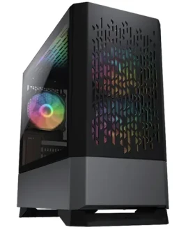 COUGAR MG140 Air RGB čierna / PC skriňa / micro-ATX / mini-ITX / RGB / priehľadná bočnica / bez zdroja (CGR-5JM8B-AIR-RGB)