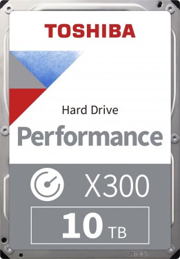 Toshiba X300 Performance 10TB 3.5" SATA III (HDWR11AUZSVA)