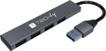 Techly Hub USB Techly 4-portowy USB3.2 Gen1