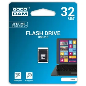 Goodram UPI2 32GB čierna / Flash disk / USB 2.0 / čítanie: 20MBs / zápis: 5MBs (UPI2-0320K0R11)