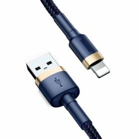 Baseus CALKLF-BV3 kábel USB-A na Lightning 1m čierno-modrá / 2.4A (CALKLF-BV3)