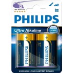 Philips batéria D Ultra Alkaline - 2ks (LR20E2B/10)