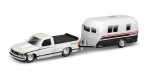 Maisto - Design Tow Go, 1993 Chevrolet 454 SS Pick- UP Camper Trailer, 1:64