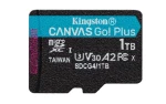 Kingston Canvas Go PLUS microSDXC 1TB / UHS-I U3 / Class 10 / čítanie: až 200MBs / čítanie: až 200MBs / zápis: až 160 MBs (SDCG4/1TBSP)