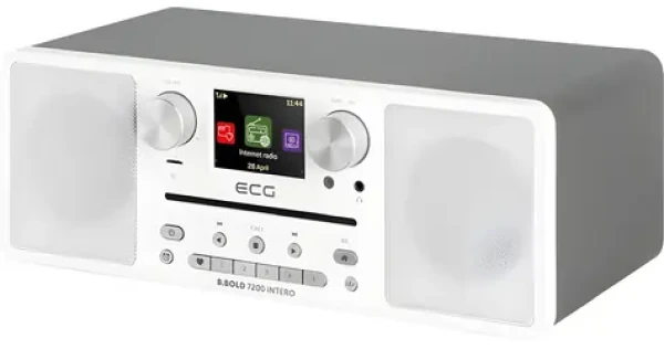 ECG B.BOLD 7200 Intero biela / Prenosné rádio / FM (100001926724)