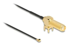 Delock / Anténní kabel / SMA - I-PEX MHF1 / 90° / 0,15 m (12034)
