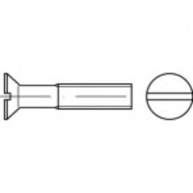 TOOLCRAFT TO-5361402 zápustné skrutky M3 5 mm drážka nerezová ocel A4 1000 ks; TO-5361402