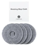 Roborock Antibacterial mopovacie utierky 4 ks šedá / Mopovacia utierka / pre Qrevo Curv, Edge, Curv S5X, Edge S5A (8.02.0359)