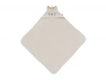 Jollein Osuška s kapucňou froté 75x75cm mačička Charlie (534-514-68134)