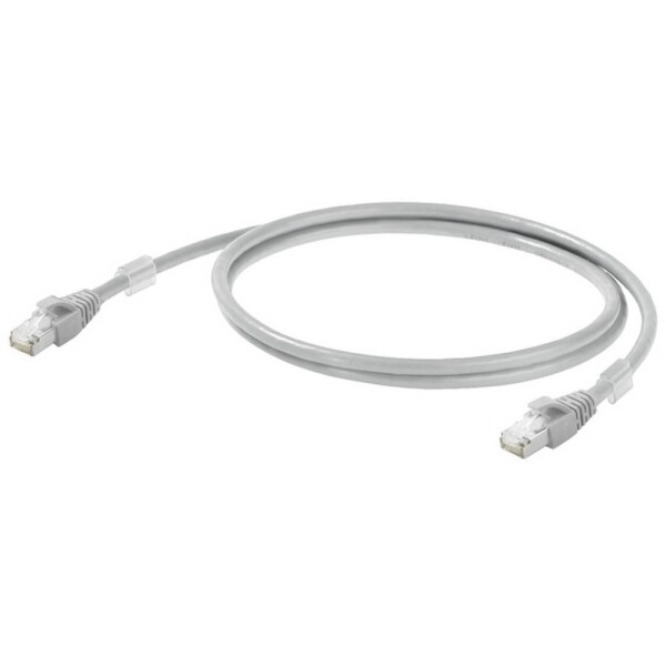 Weidmüller 1165940100 RJ45 sieťové káble, prepojovacie káble CAT 6A S/FTP 10.00 m sivá samozhášavý 1 ks; 1165940100