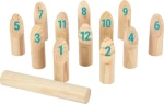 Small Foot Vikingské kocky Kubb s číslami Active