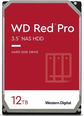 WD Red Pro 12TB / HDD / 3.5" SATA III / 7 200 rpm / 512MB cache / 5y / pre NAS (WD122KFBX)