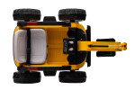 Mamido Mamido Detský elektrický bager CAR-26B žltý | 4x4 | RC 2.4Ghz | EKO koža | 12V10Ah