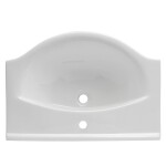 Nábytkové umývadlo Naturel Pro 70x51 cm otvor pre batériu uprostred HA5670 HA5670
